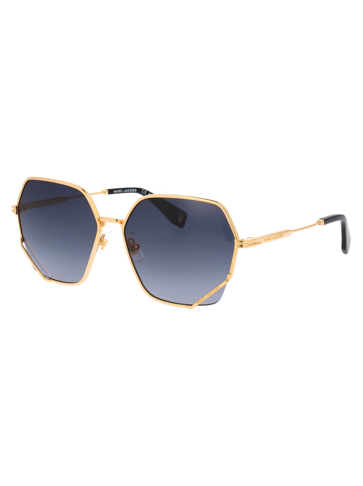 Marc Jacobs Eyewear Hexagonal Frame Sunglasses 3 Marc Jacobs Eyewear Hexagonal Frame Sunglasses
