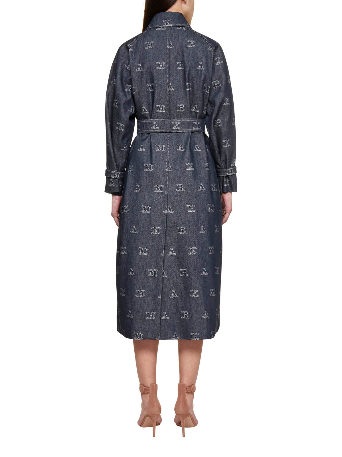 Max Mara Mescal Jacquard Trench Coat