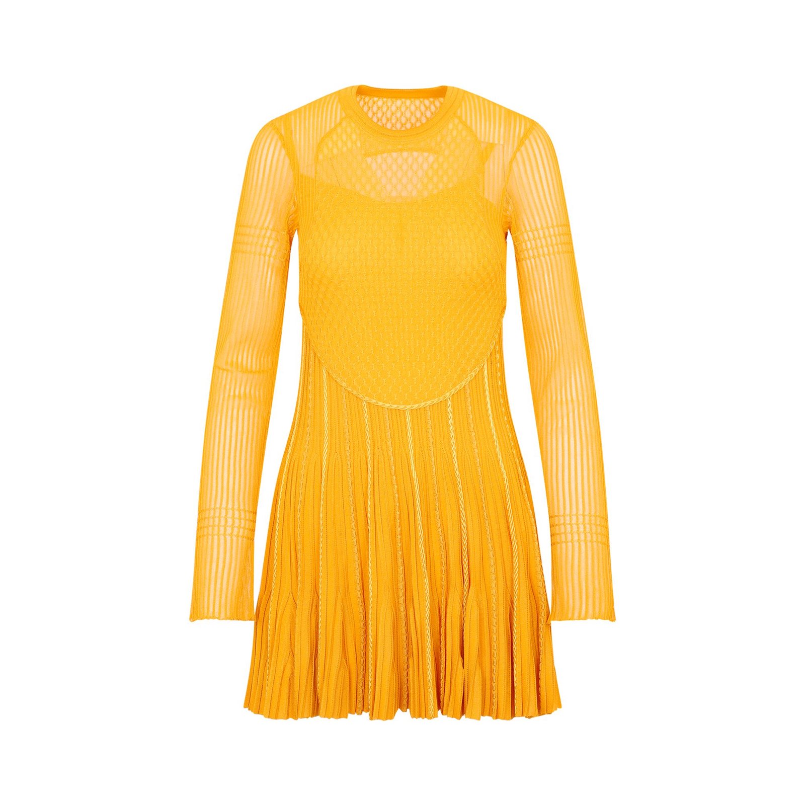 Givenchy Crewneck Long-Sleeved Dress