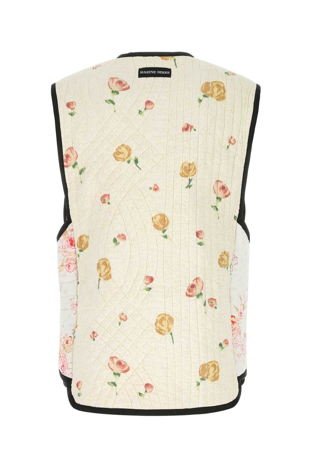 Marine Serre Printed Quilted Vest