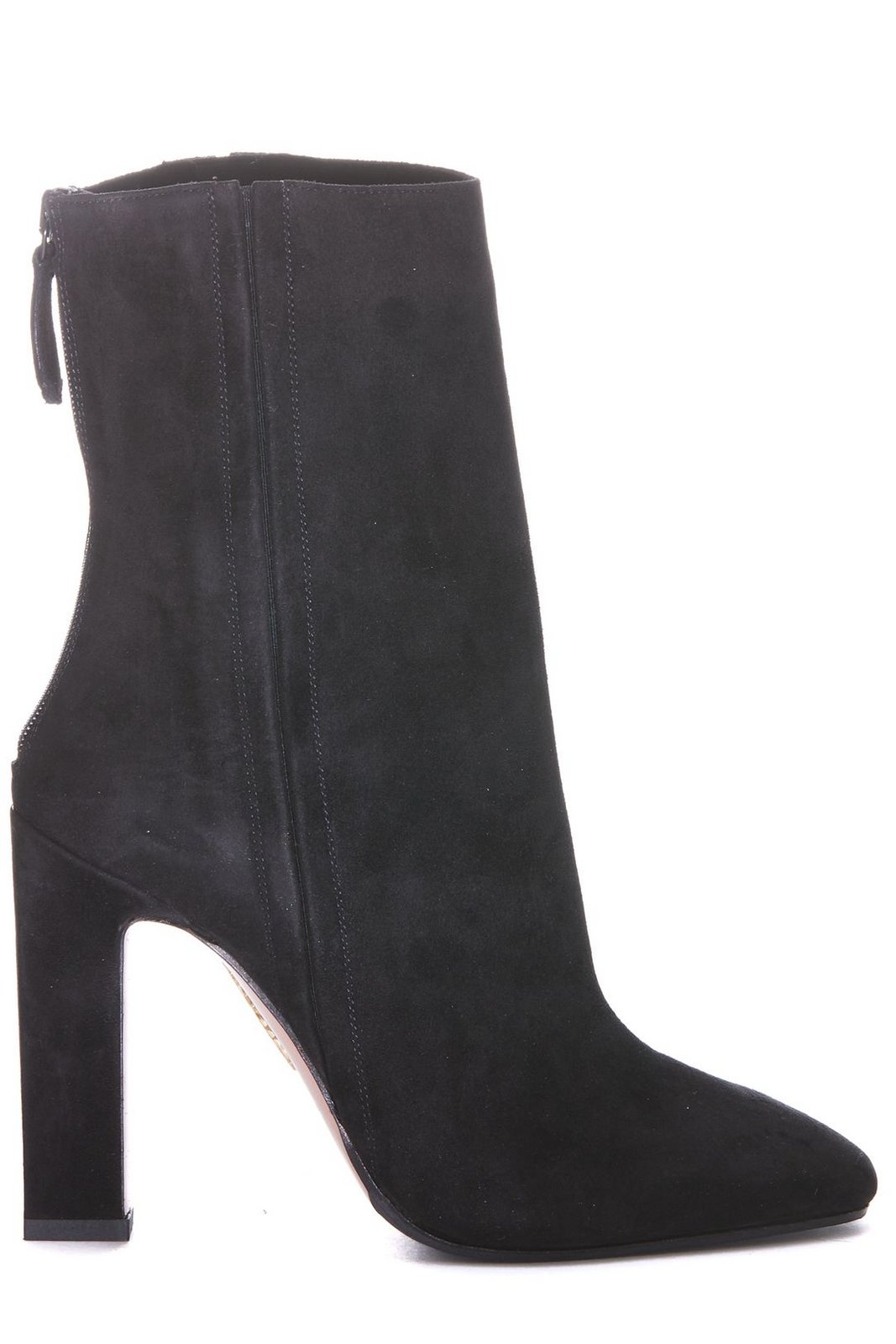 Aquazzura Joplin Zip-Up Ankle Boots