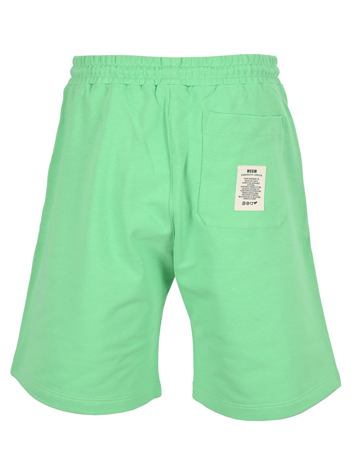 MSGM Logo Printed Drawstring Shorts 3 MSGM Logo Printed Drawstring Shorts