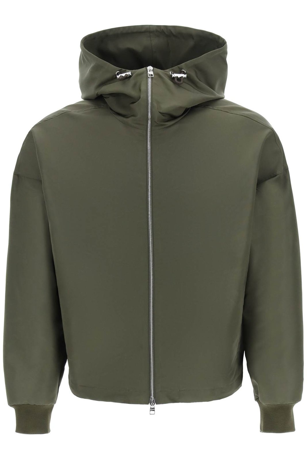 Alexander McQueen Zipped Hooded Jacket