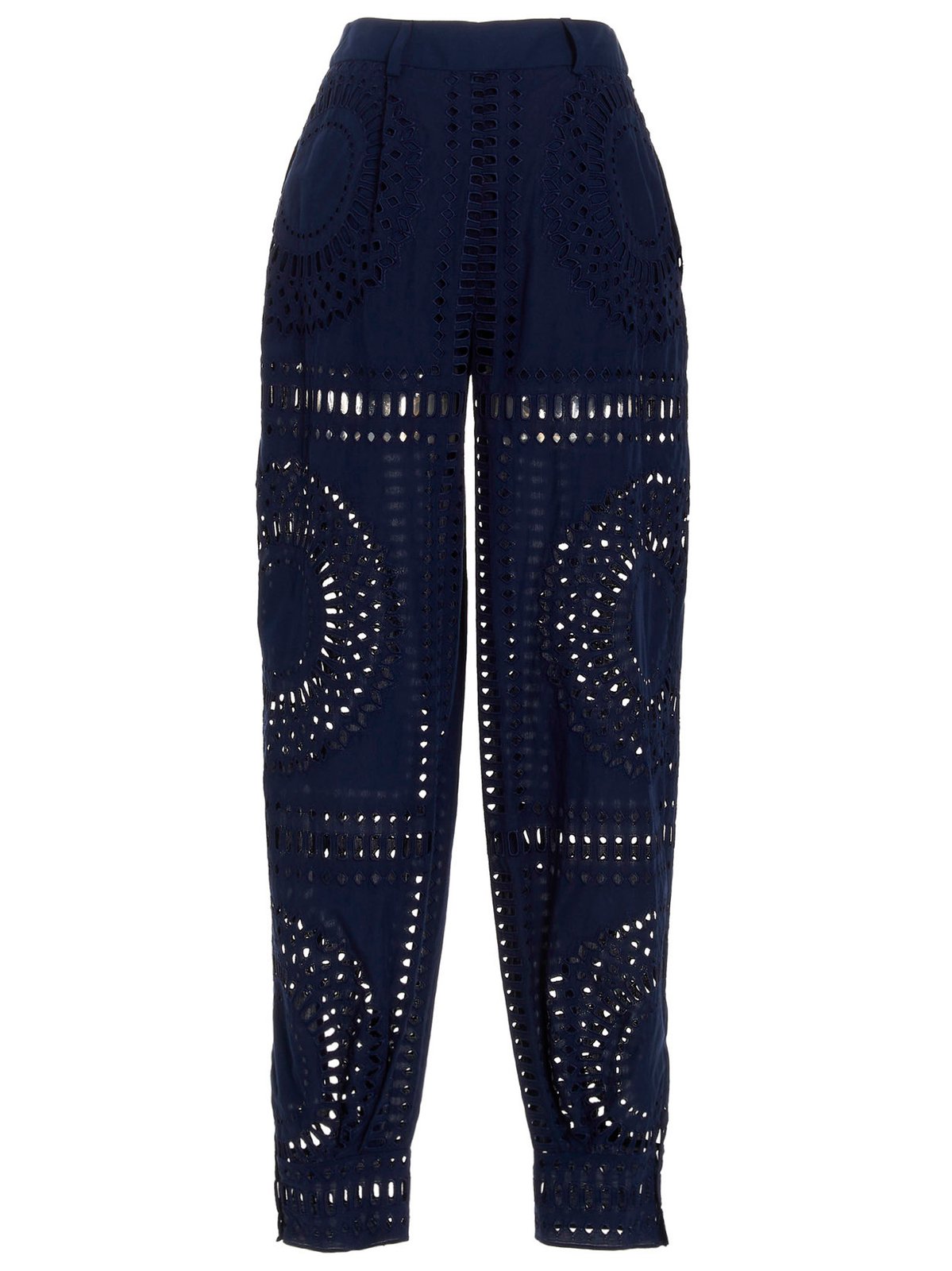 Alberta Ferretti Embroidered Pants