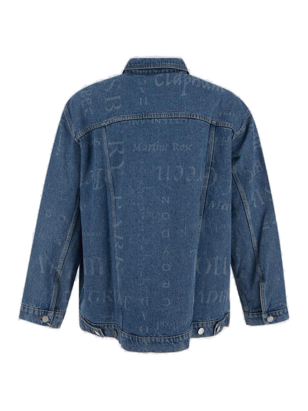 Martine Rose Buttoned Denim Jacket