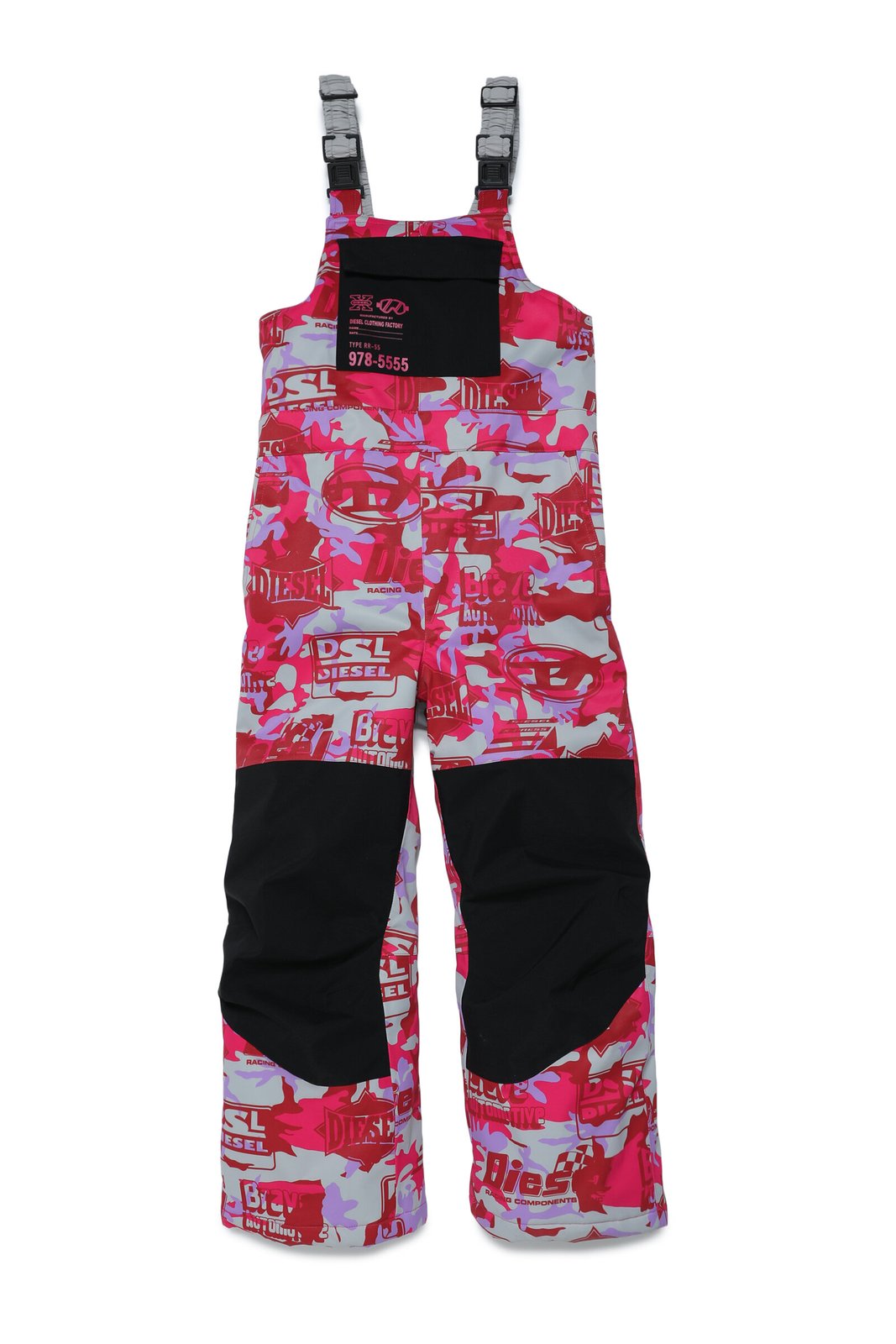Diesel Kids Camouflage Straight Leg Ski Jumpsuit