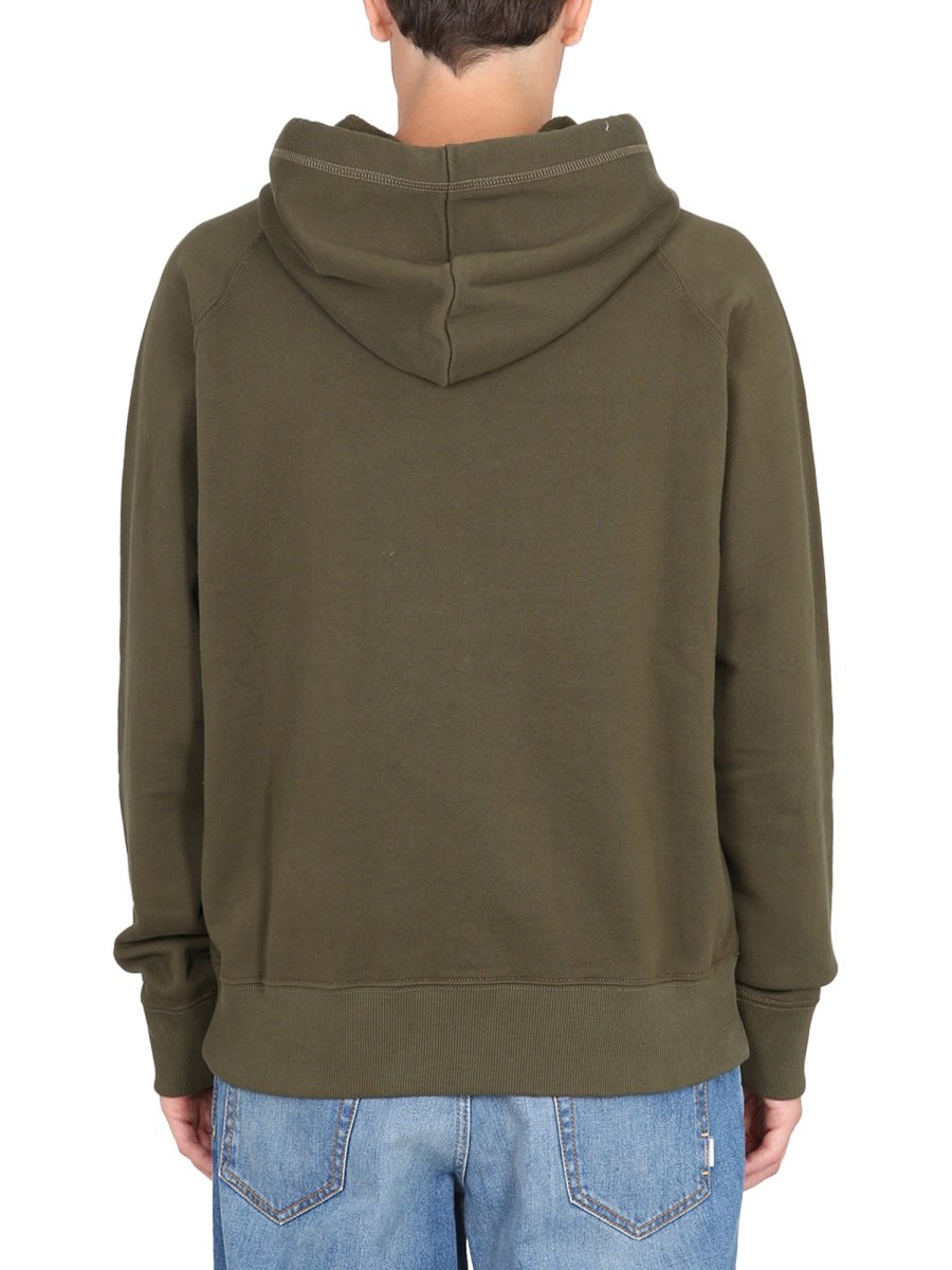Fay Archive Logo Print Drawstring Hoodie