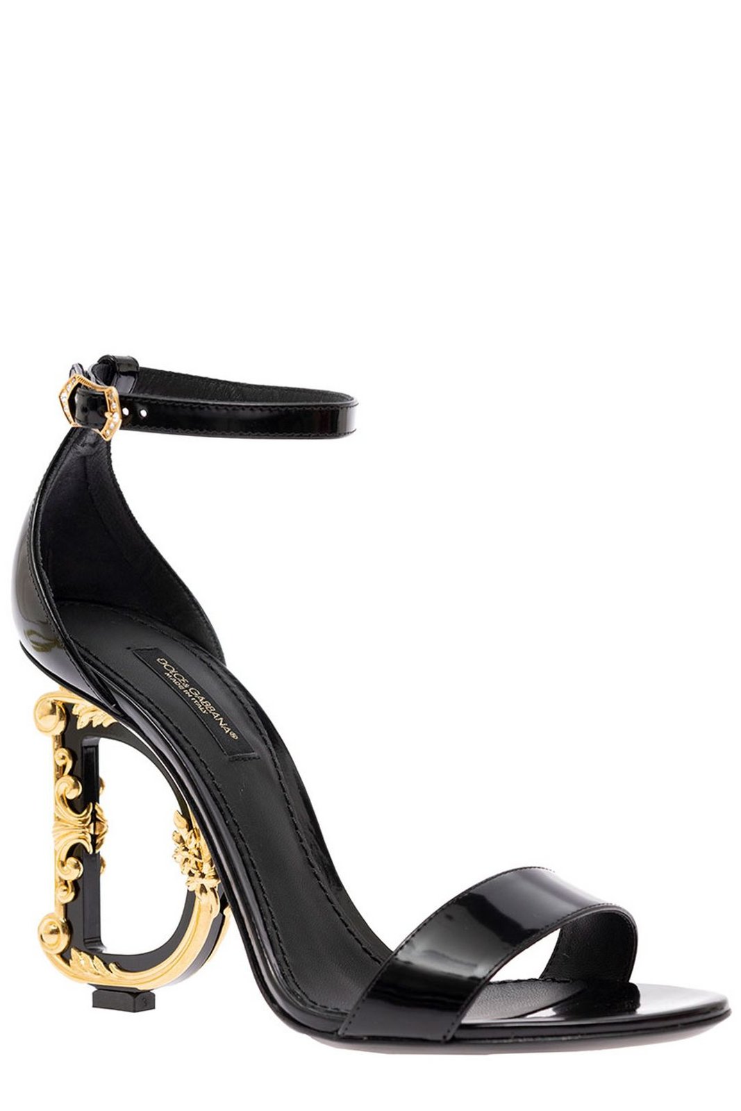 Dolce & Gabbana Baroque Heel Sandals 3 Dolce & Gabbana Baroque Heel Sandals