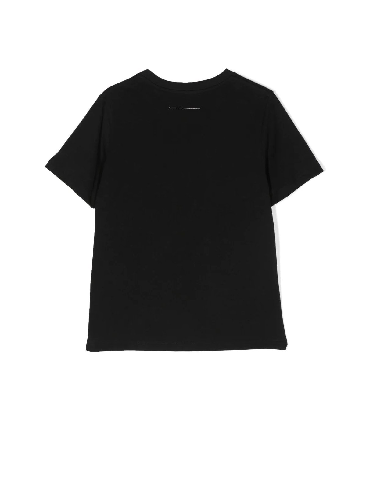 MM6 Maison Margiela Kids Logo Printed Crewneck T-Shirt
