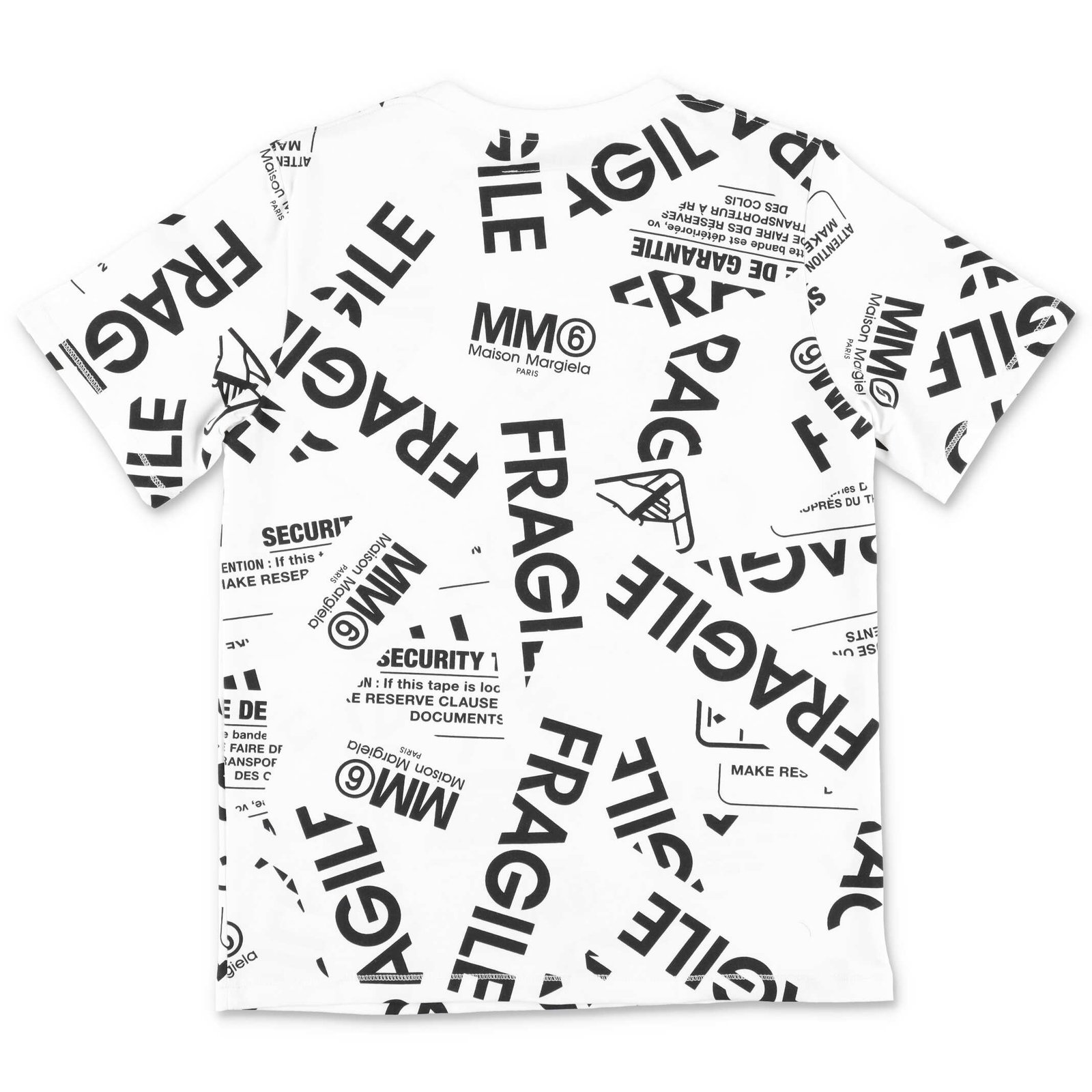 MM6 Maison Margiela Kids Logo Printed T-Shirt 3 MM6 Maison Margiela Kids Logo Printed T-Shirt