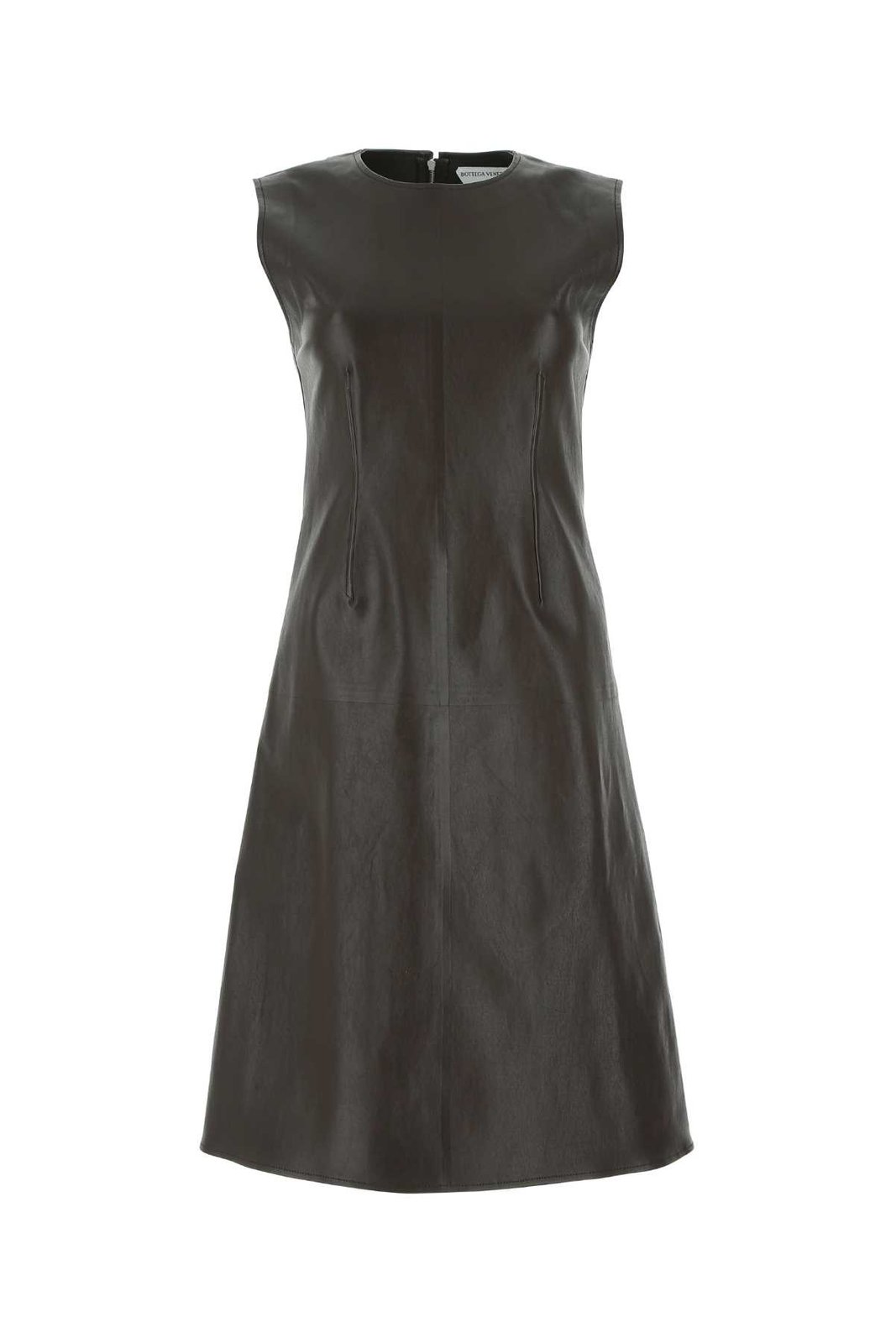 Bottega Veneta Sleeveless Leather Dress