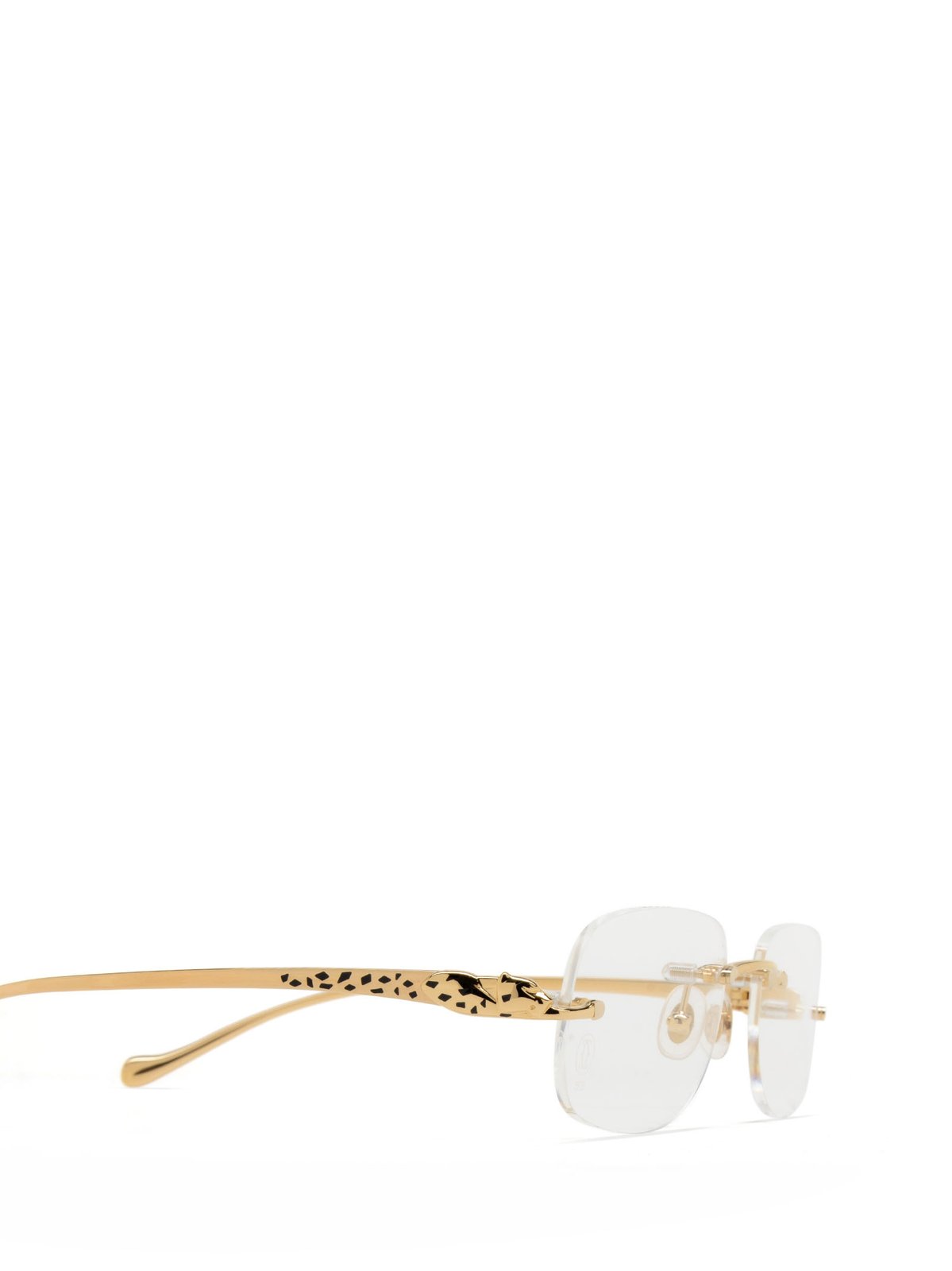 Cartier Oval Frame Glasses