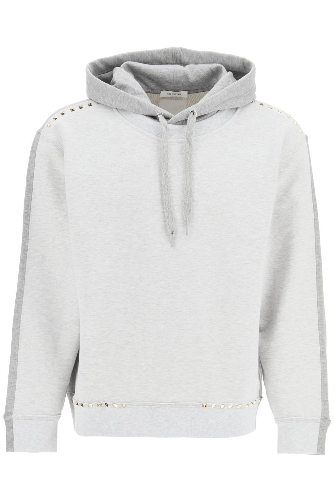 Valentino Stud Detailed Long-Sleeved Hoodie 2 Valentino Stud Detailed Long-Sleeved Hoodie