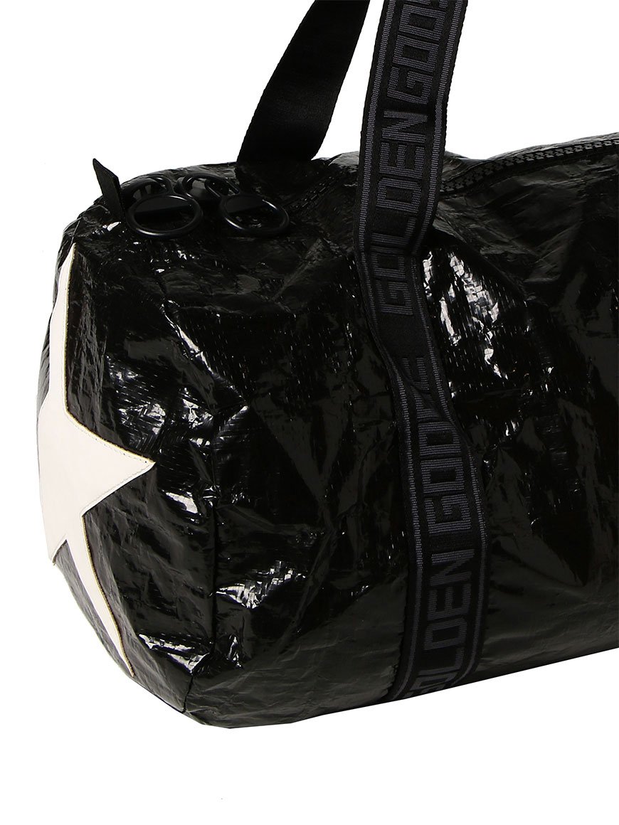 Golden Goose Deluxe Brand Star Printed Zipped Duffle Bag