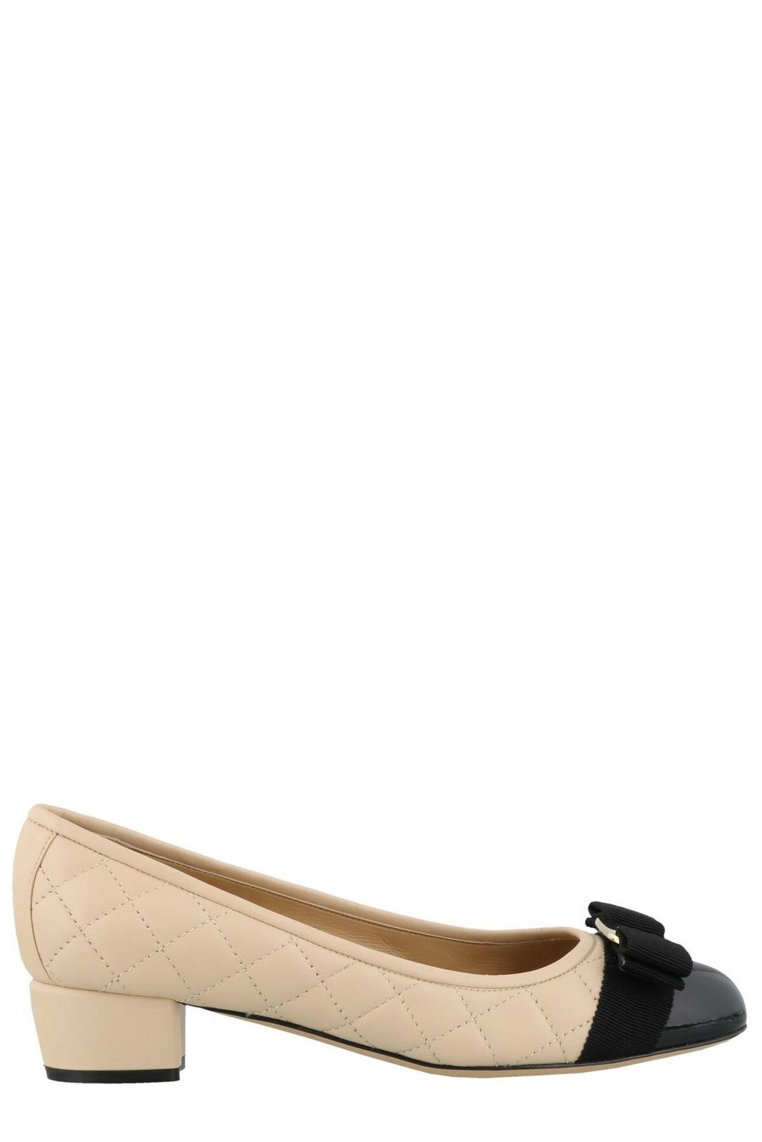 Ferragamo Vara Bow Quilted Pumps 3 Ferragamo Vara Bow Quilted Pumps