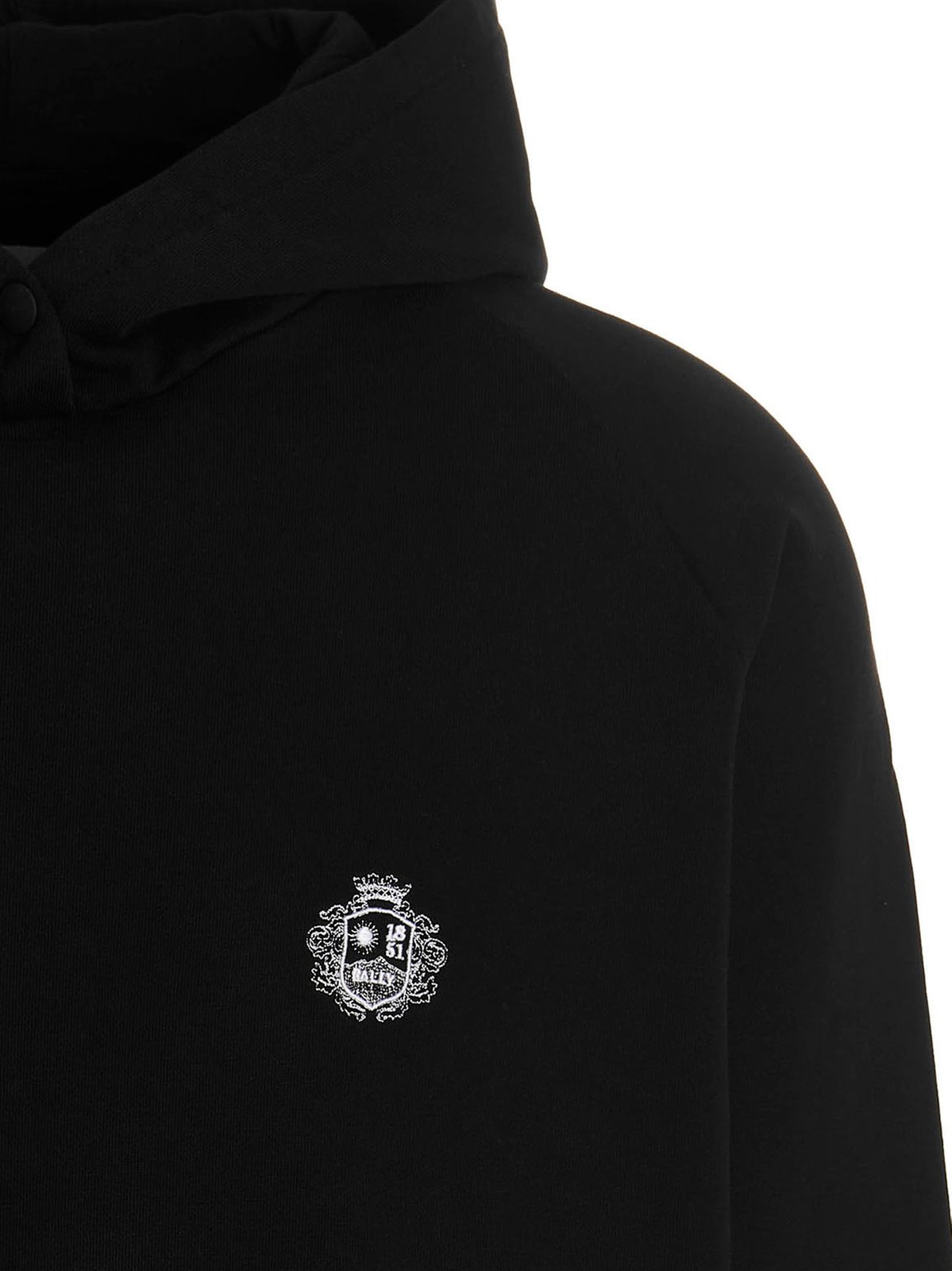 Bally Motif Printed Drawstring Hoodie