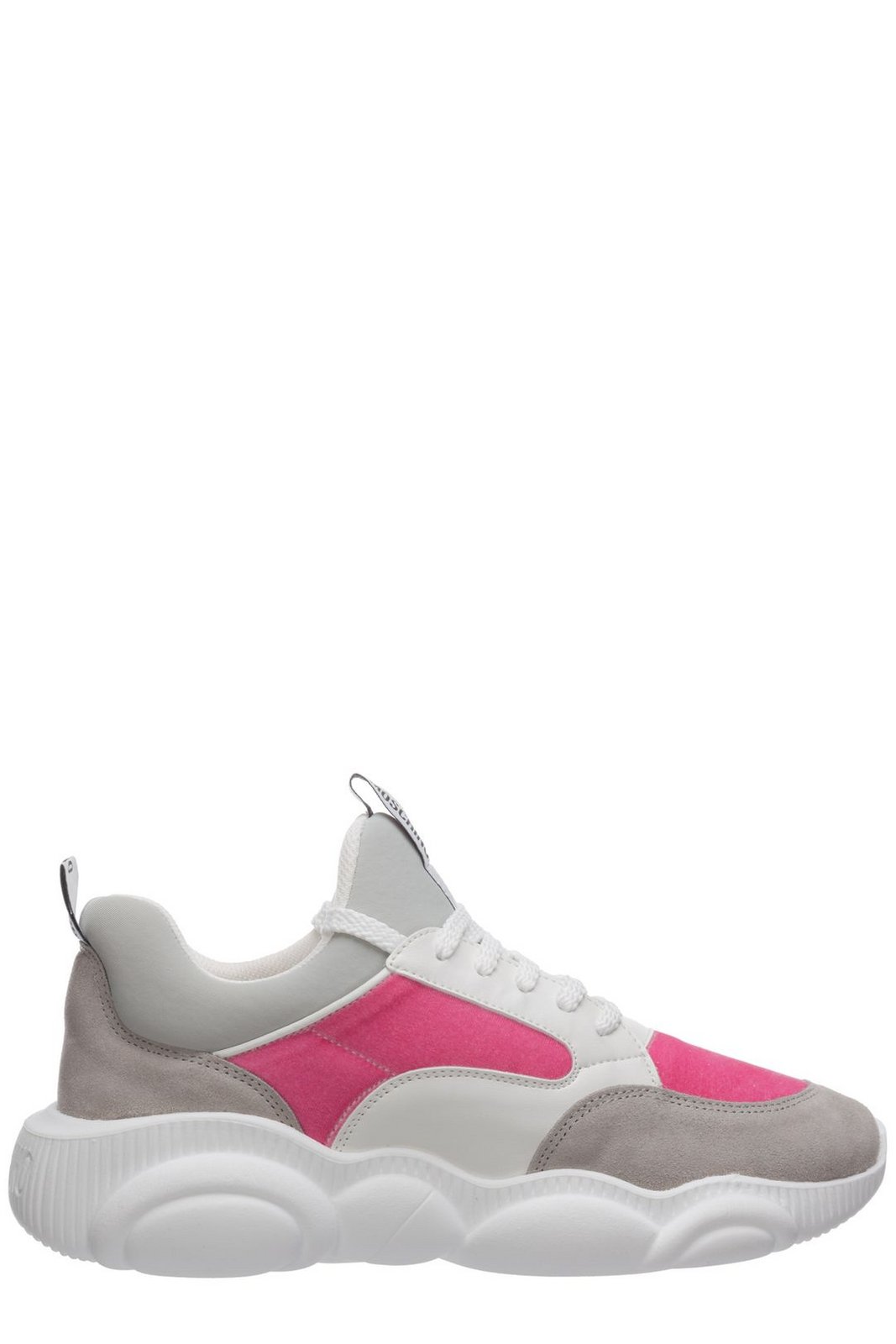 Moschino Teddy Lace-Up Sneakers 2 Moschino Teddy Lace-Up Sneakers