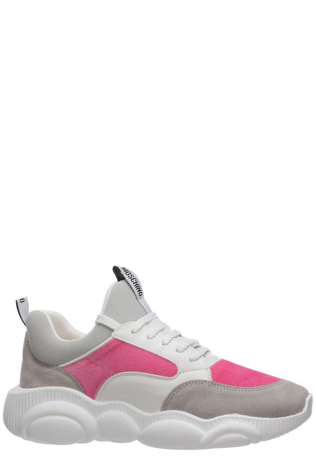 Moschino Teddy Lace-Up Sneakers 4 Moschino Teddy Lace-Up Sneakers