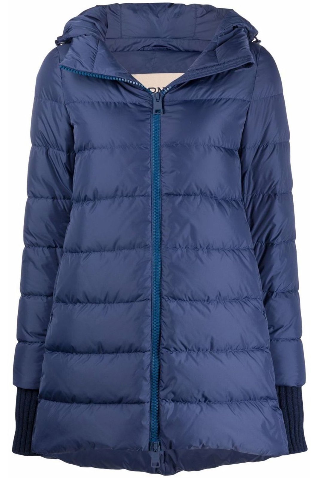 Herno Hooded Zip-Up Puffer Jacket
