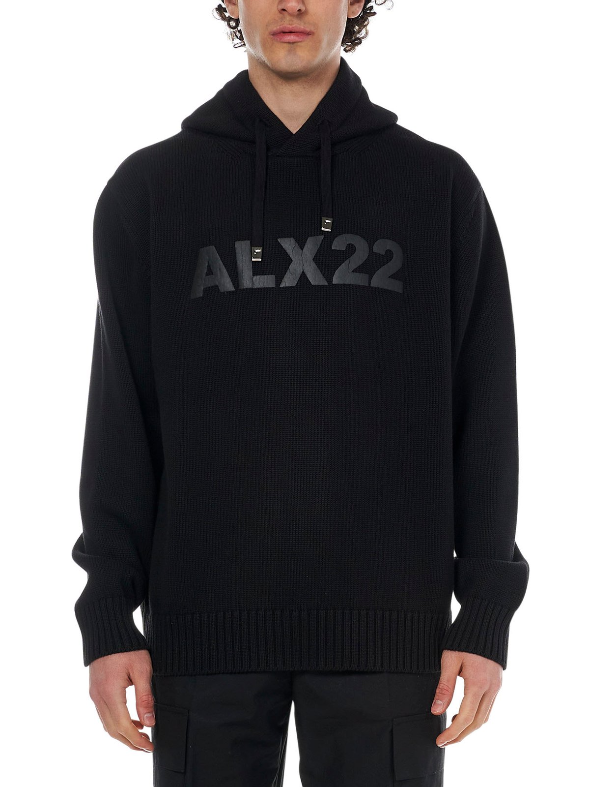 1017 ALYX 9SM Logo Printed Drawstring Hoodie