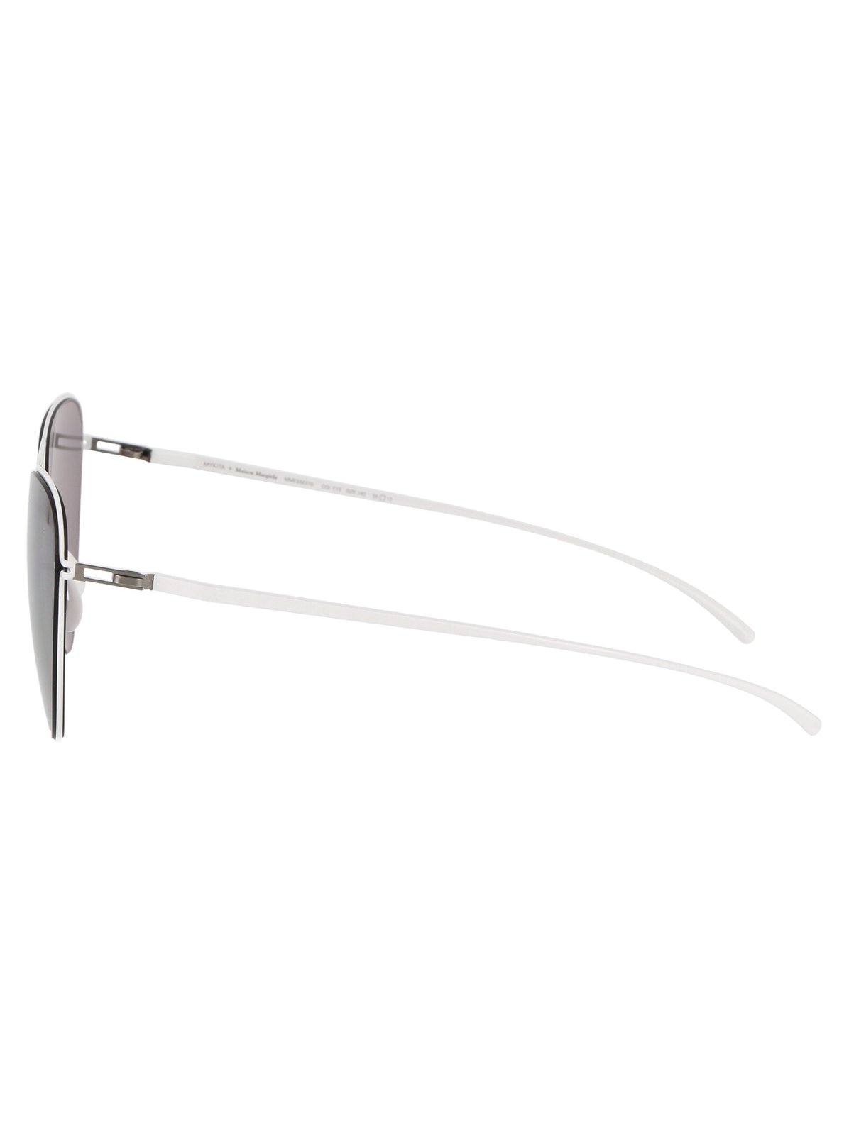Mykita X Maison Margiela Oval Frame Sunglasses