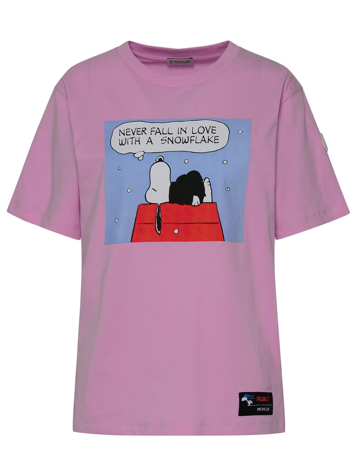 Moncler Motif Printed Crewneck T-Shirt