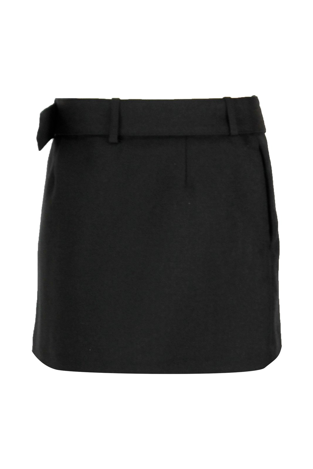 AMI Belted-Waist Mini Skirt 3 AMI Belted-Waist Mini Skirt
