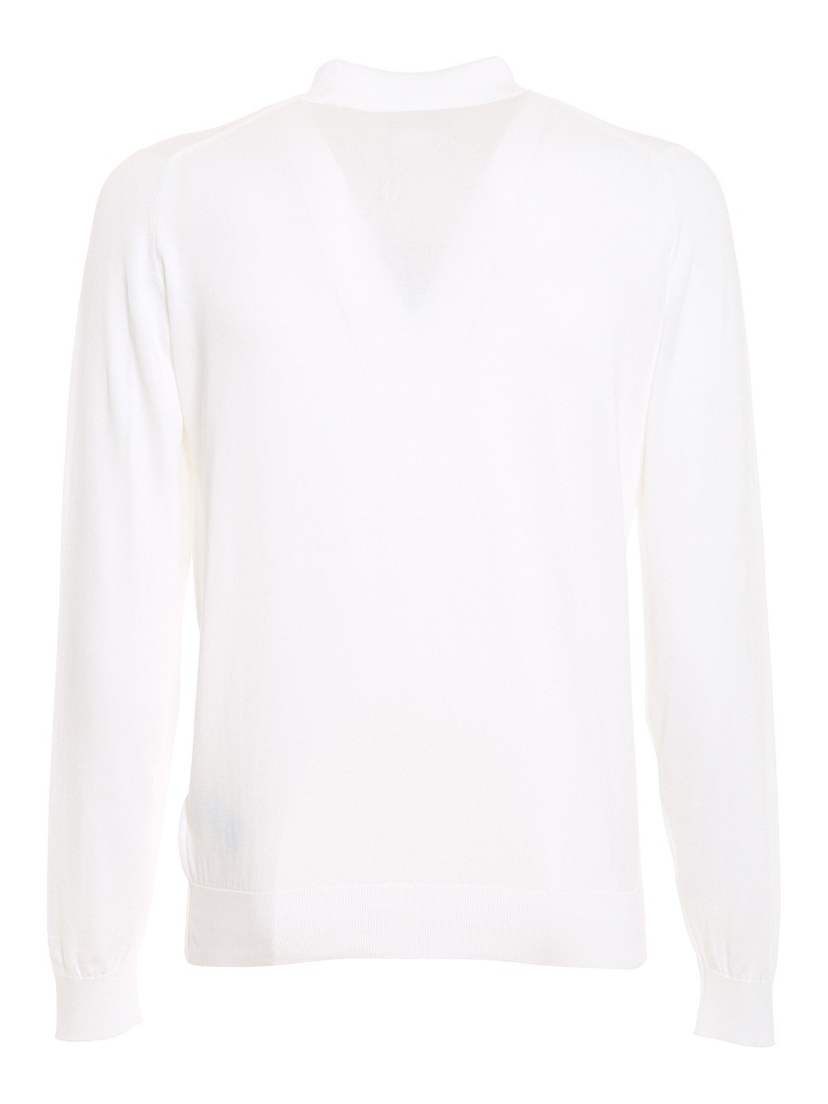 John Smedley Bradwell Long-Sleeve Polo Shirt