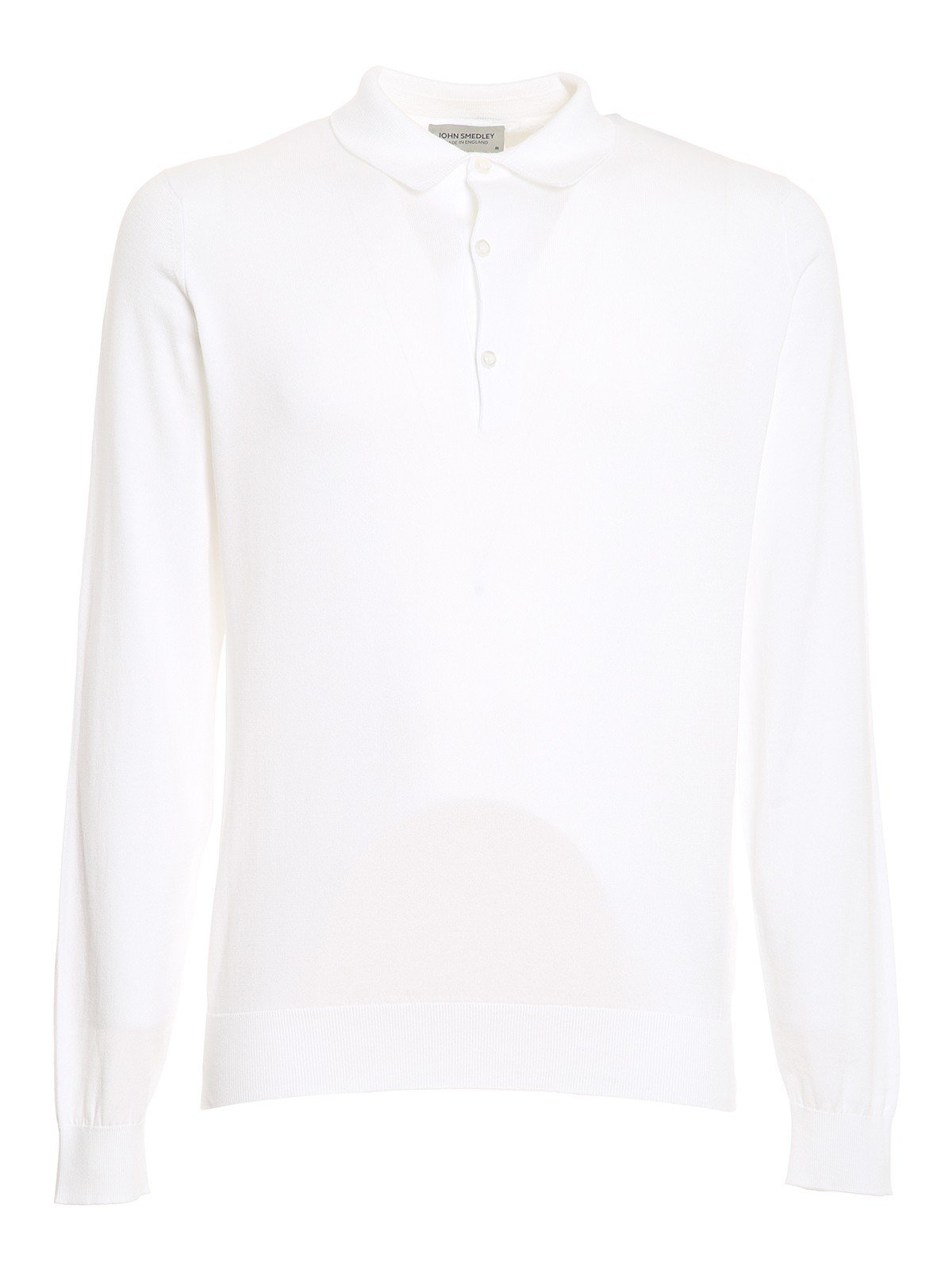 John Smedley Bradwell Long-Sleeve Polo Shirt