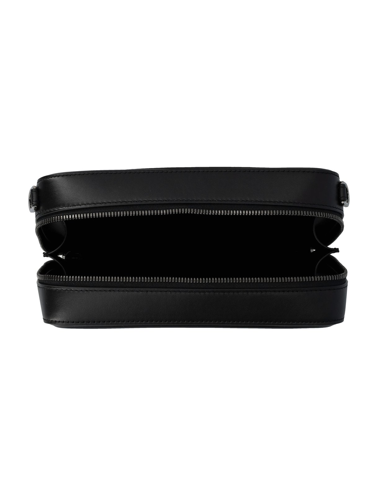 Dolce & Gabbana Logo-Embossed Zipped Shoulder Bag