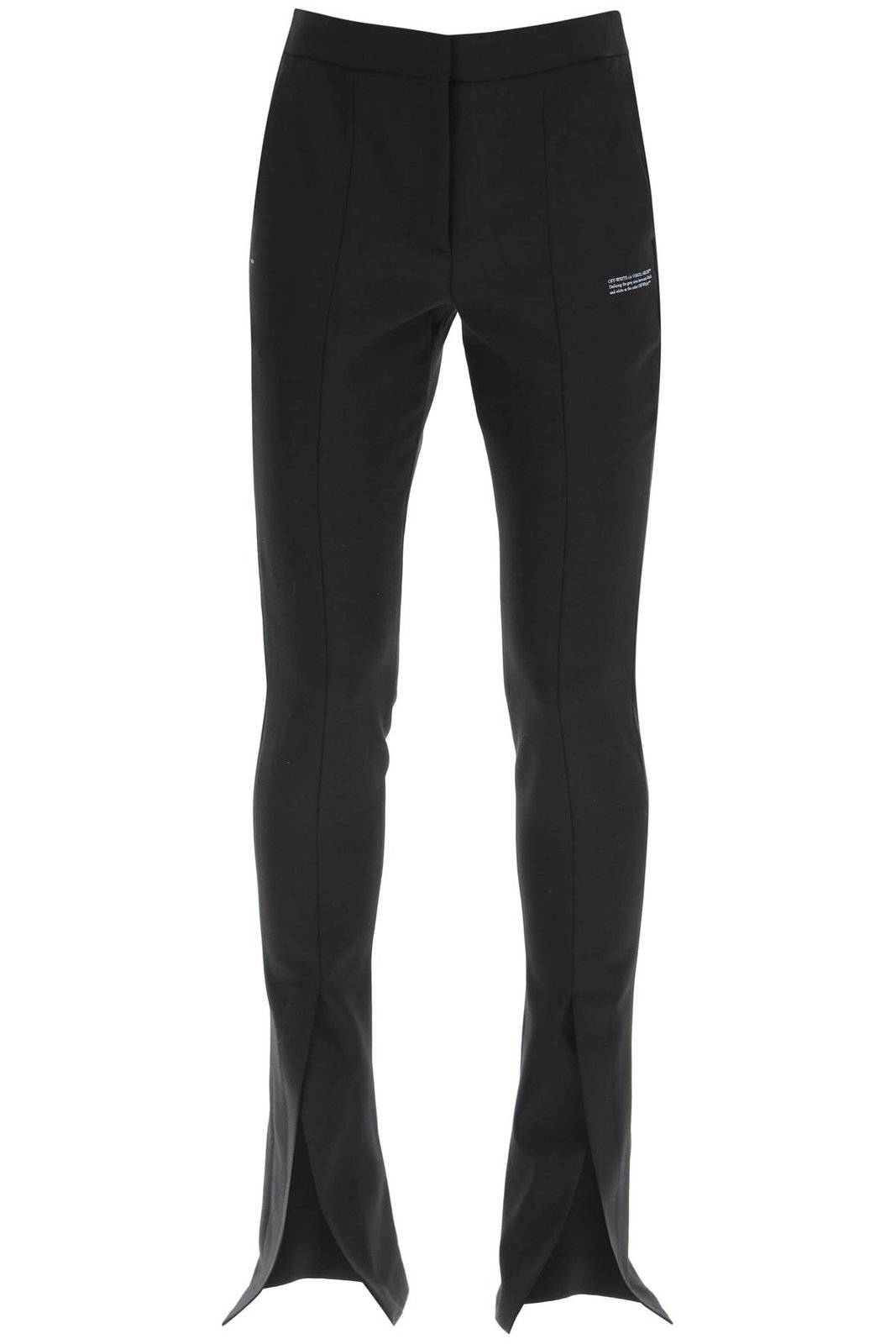 Off-White Logo Printed Tailored Trousers