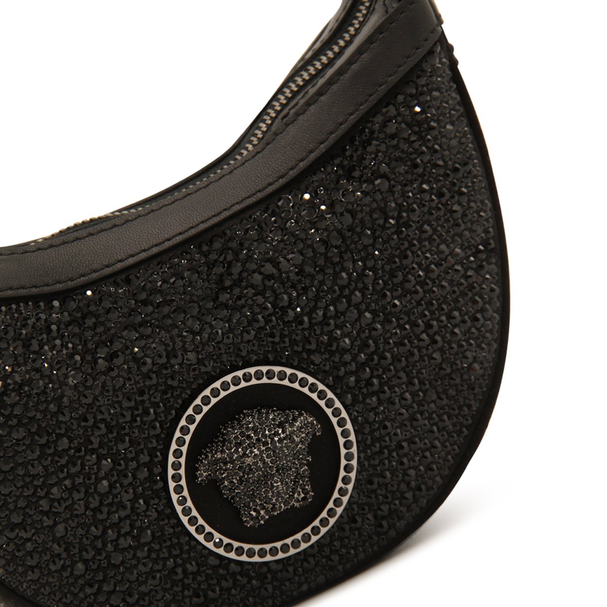 Versace Medusa-Motif Embellished Tote Bag