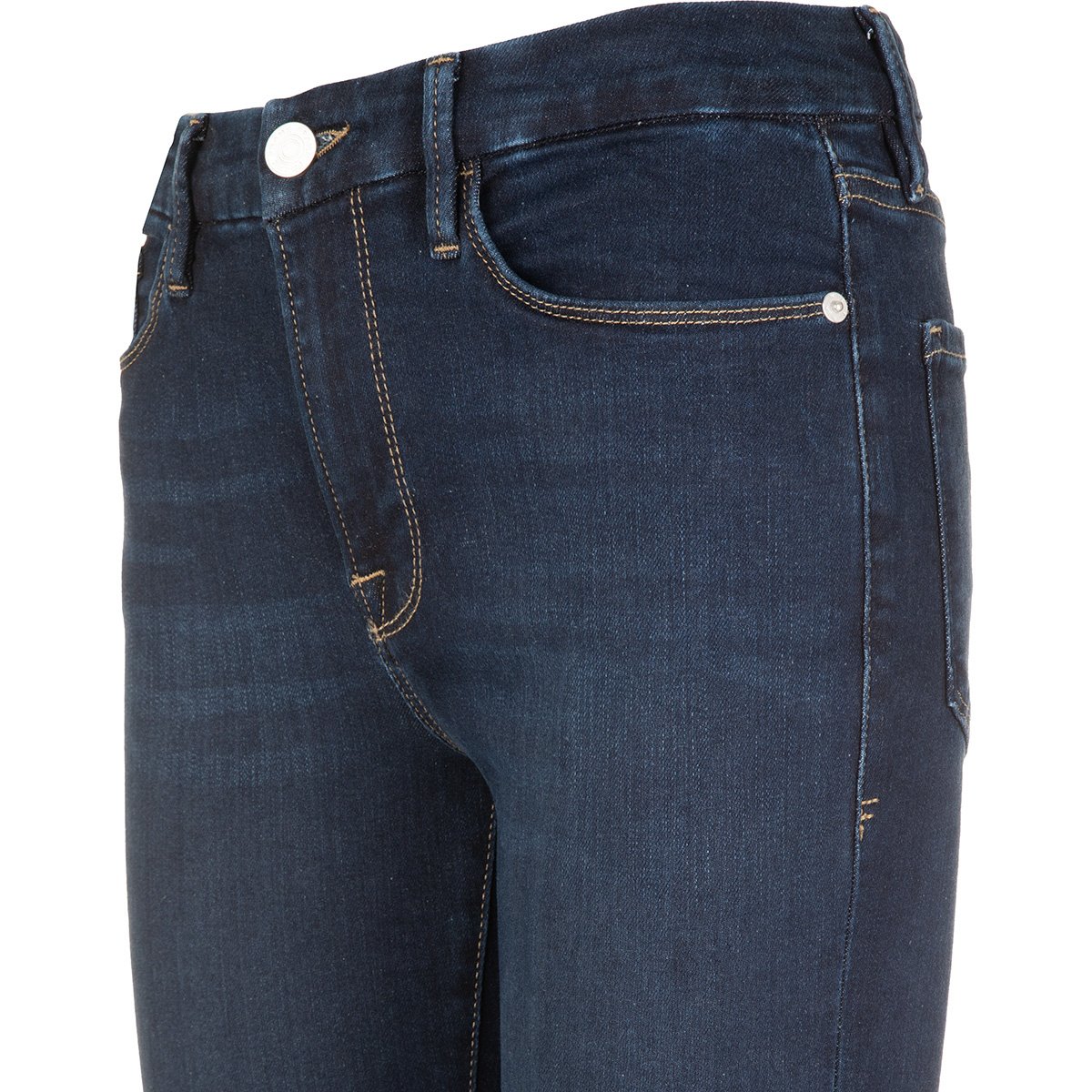 Frame Cropped Flared Jeans