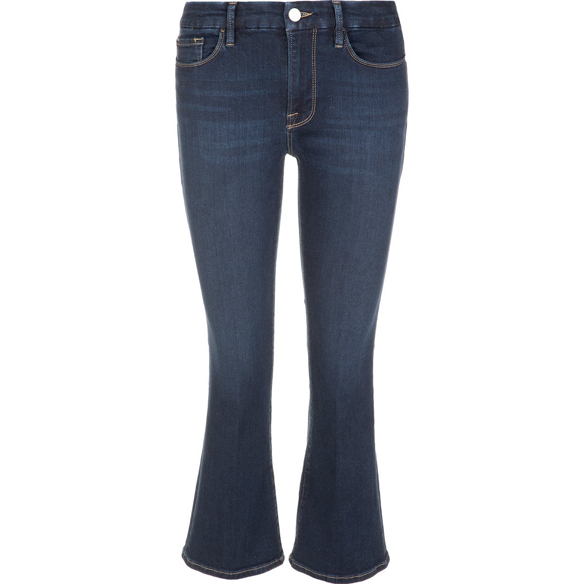 Frame Cropped Flared Jeans