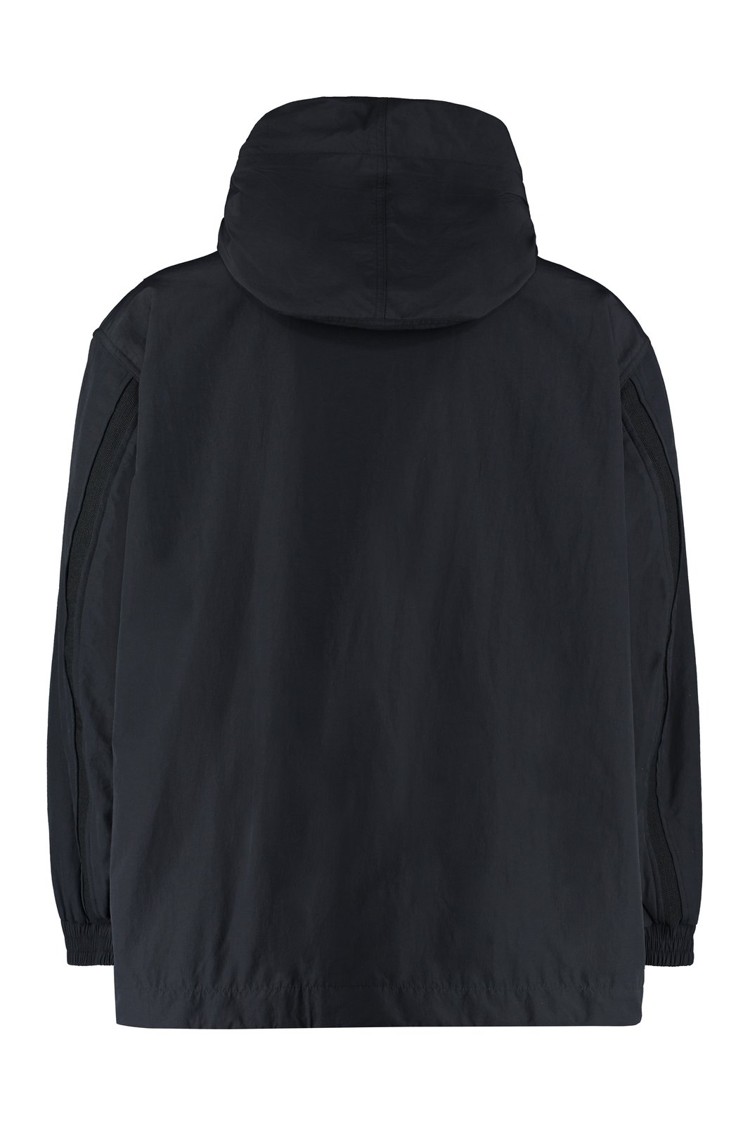 Burberry Logo Printed Hooded Jacket