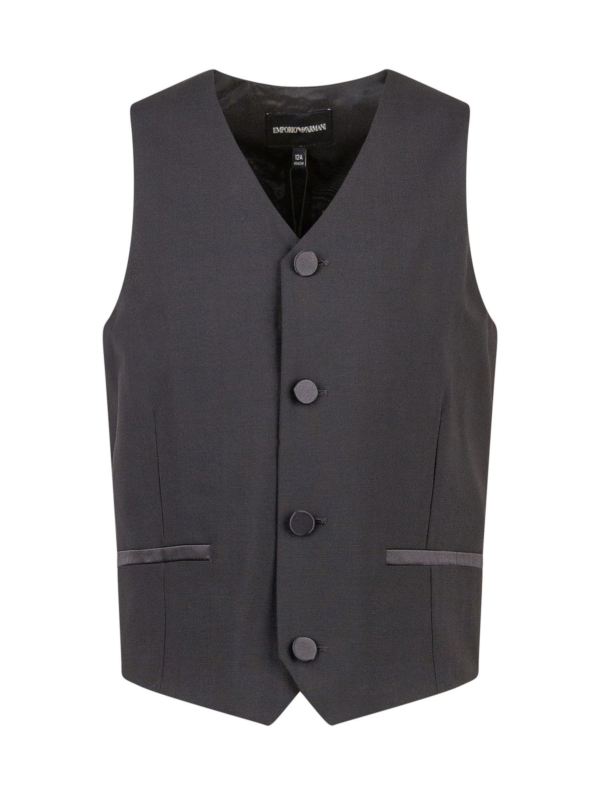 Emporio Armani Kids Single-Breasted Gilet