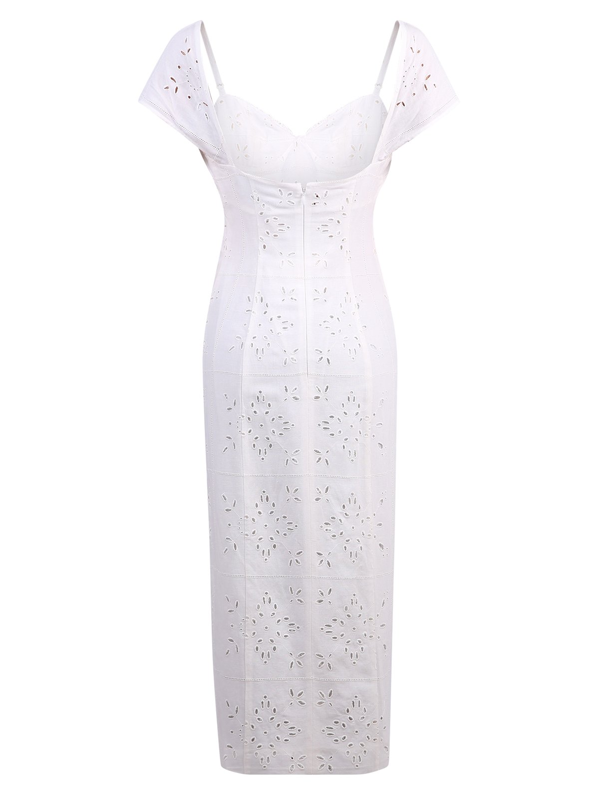 Jacquemus Embroidered Midi Dress
