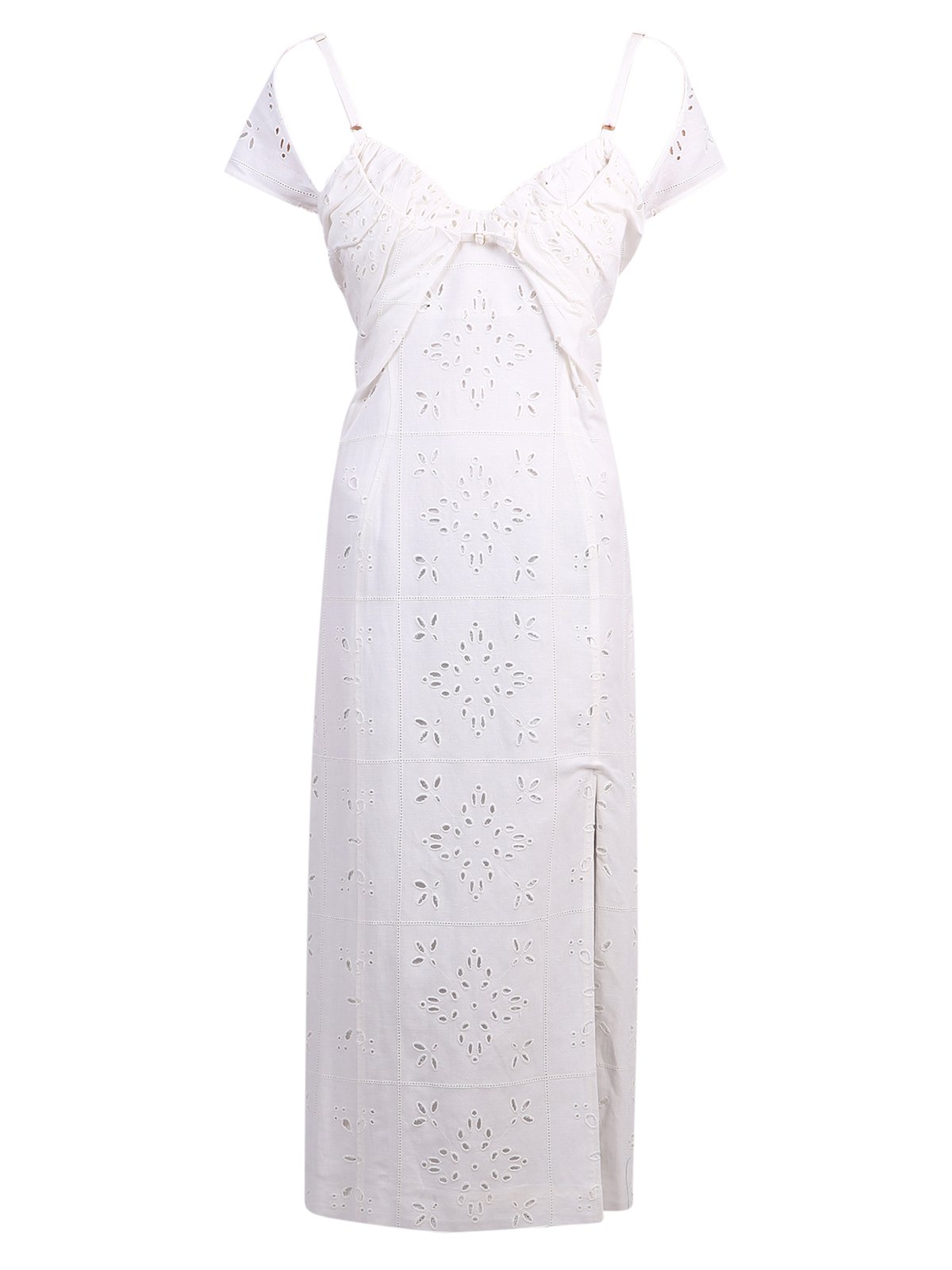 Jacquemus Embroidered Midi Dress