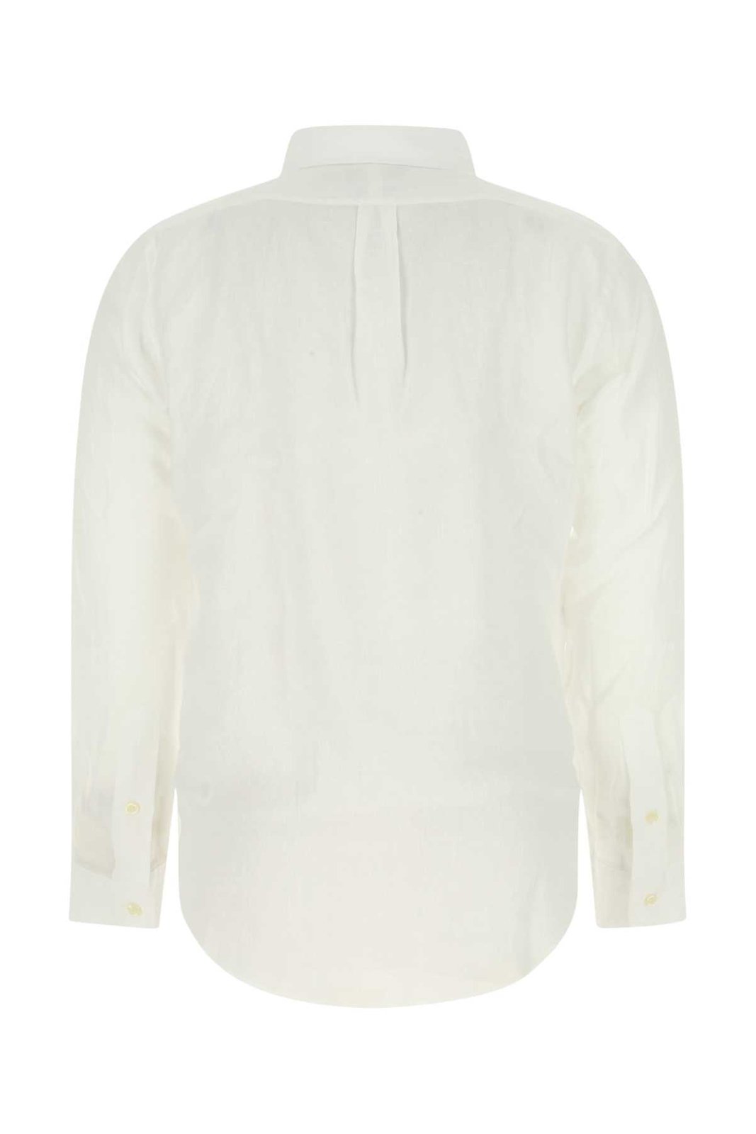 Polo Ralph Lauren Logo Embroidered Long-Sleeved Shirt 1 Polo Ralph Lauren Logo Embroidered Long-Sleeved Shirt