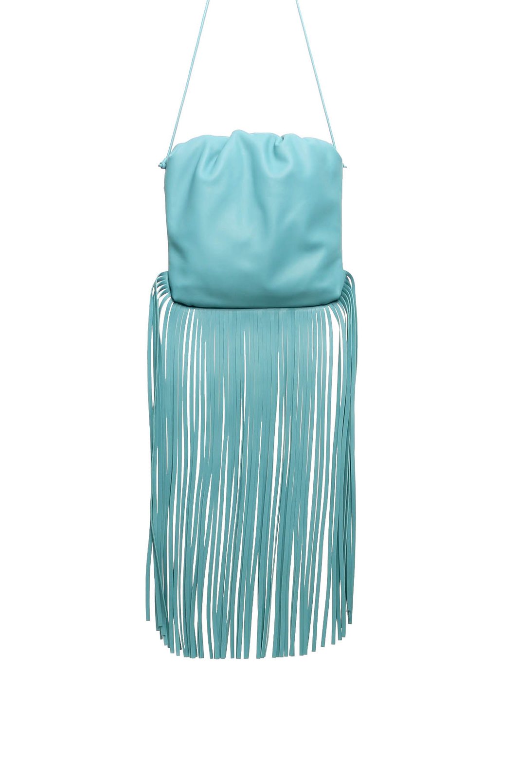Bottega Veneta Fringed Pouch Bag