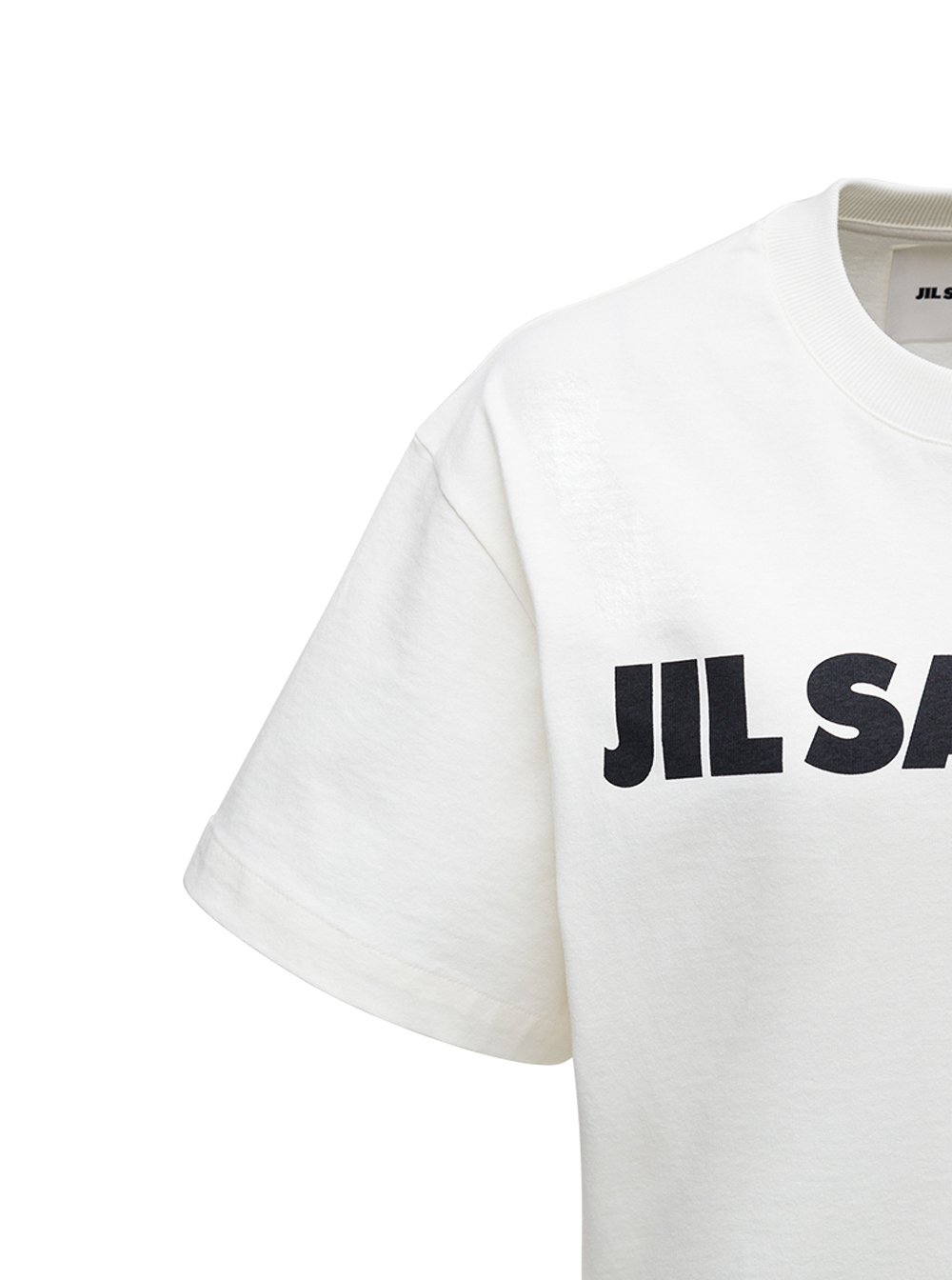 Jersey-T-Shirt mit Logo-Aufdruck von Jil Sander