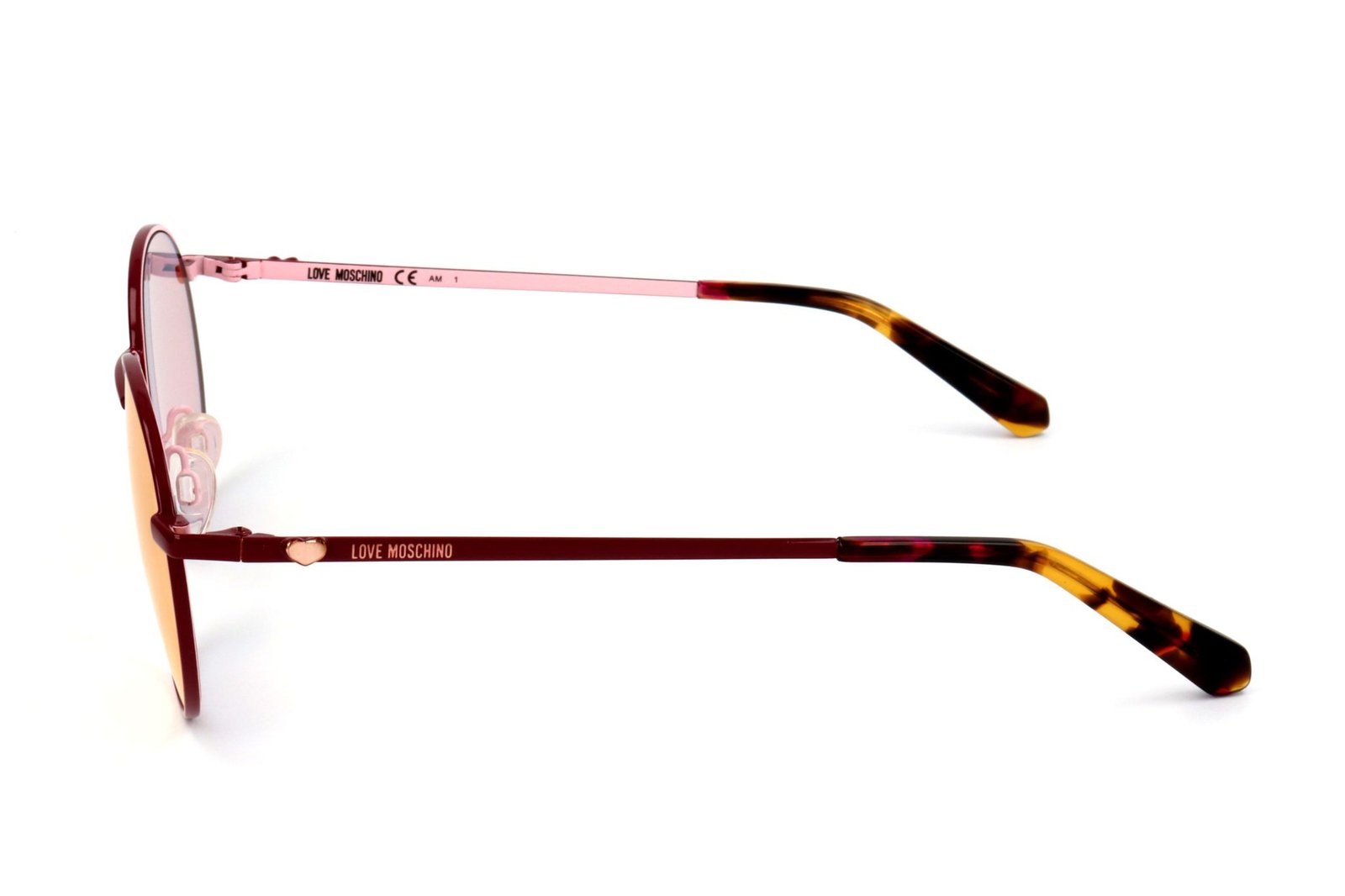Liebe Moschino Sonnenbrille mit rundem Rahmen