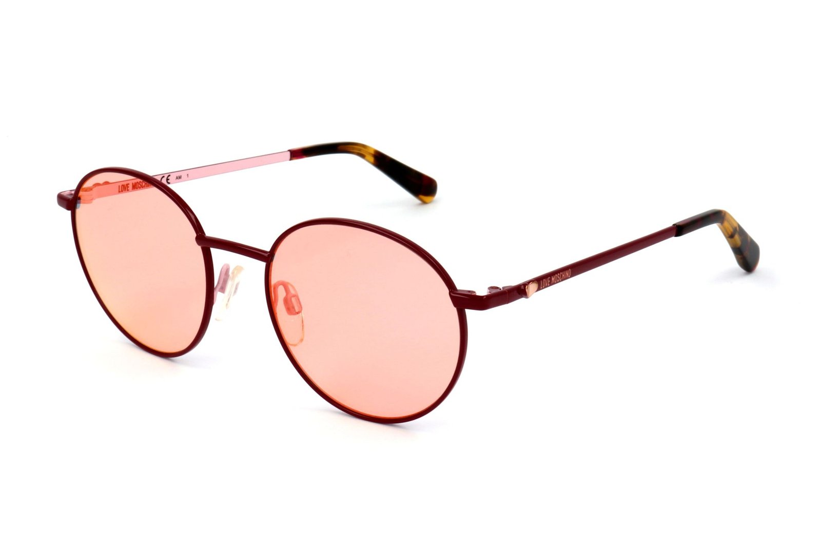 Liebe Moschino Sonnenbrille mit rundem Rahmen 3 Liebe Moschino Sonnenbrille mit rundem Rahmen