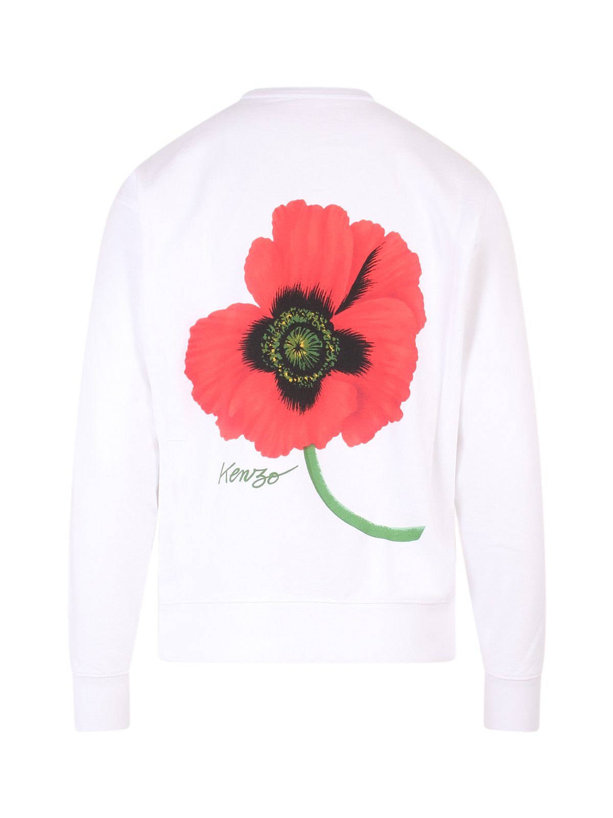 Kenzo Rundhals-Sweatshirt mit Blumenmuster