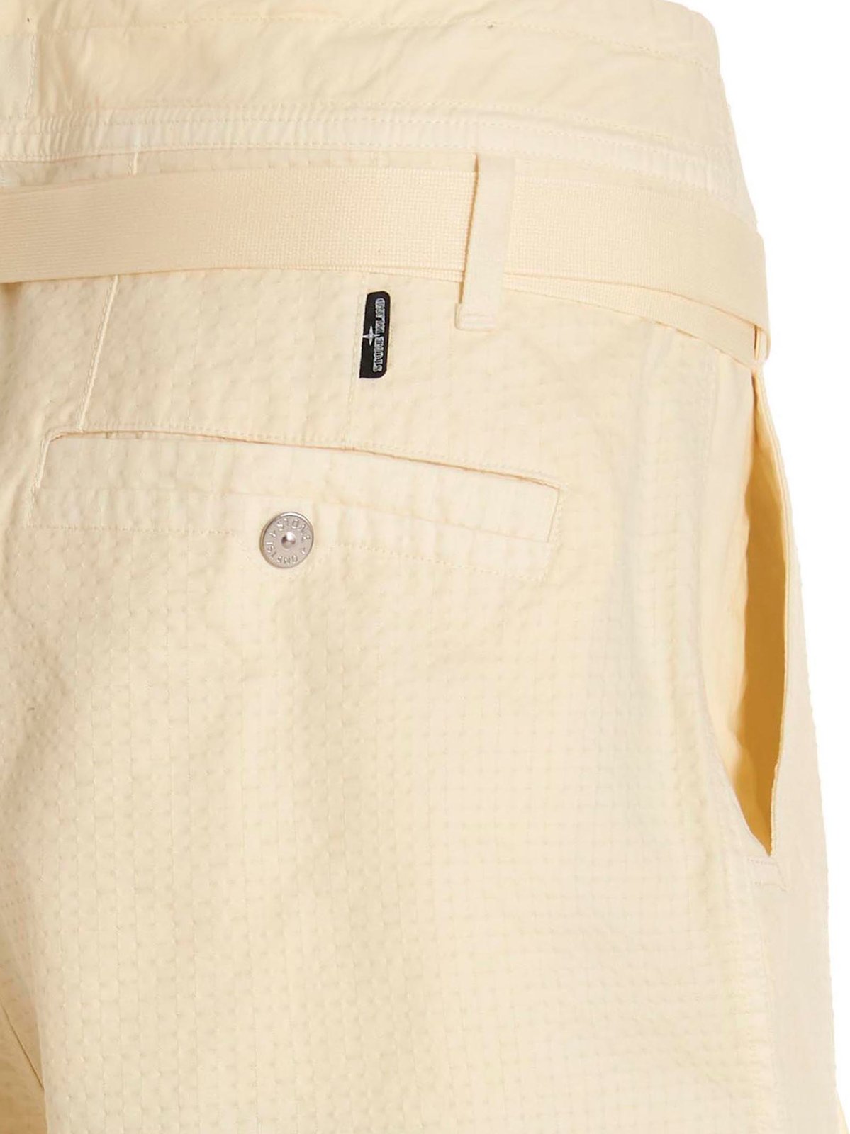 Stone Island Shadow Project Ripstop-Badge-Bermudashorts