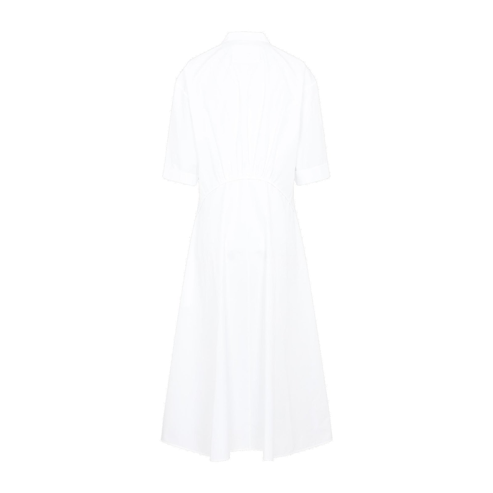 Jil Sander Kleid in A-Linie mit asymmetrischem Saum