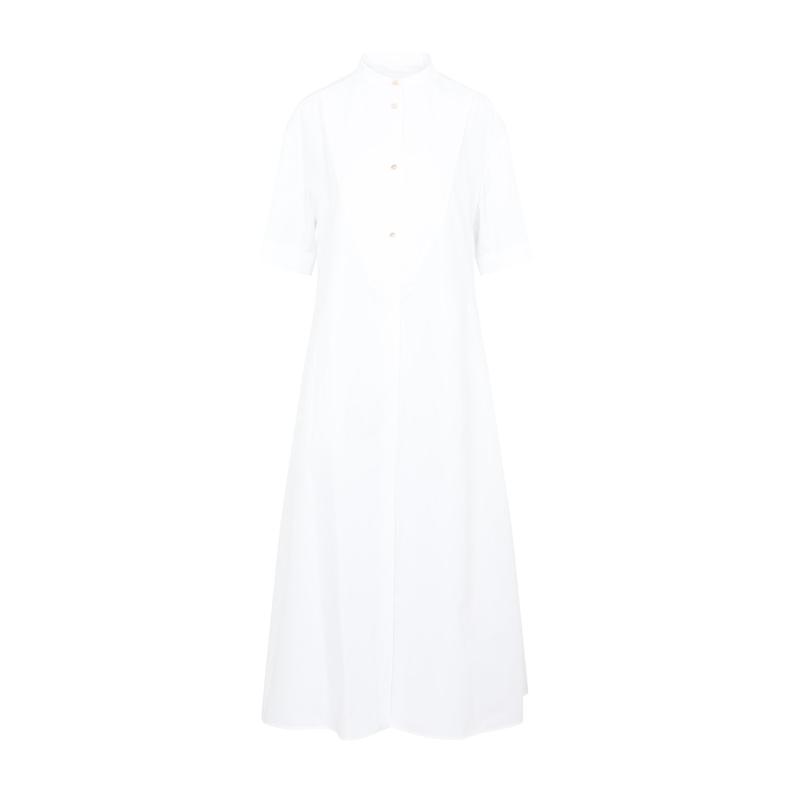 Jil Sander Kleid in A-Linie mit asymmetrischem Saum