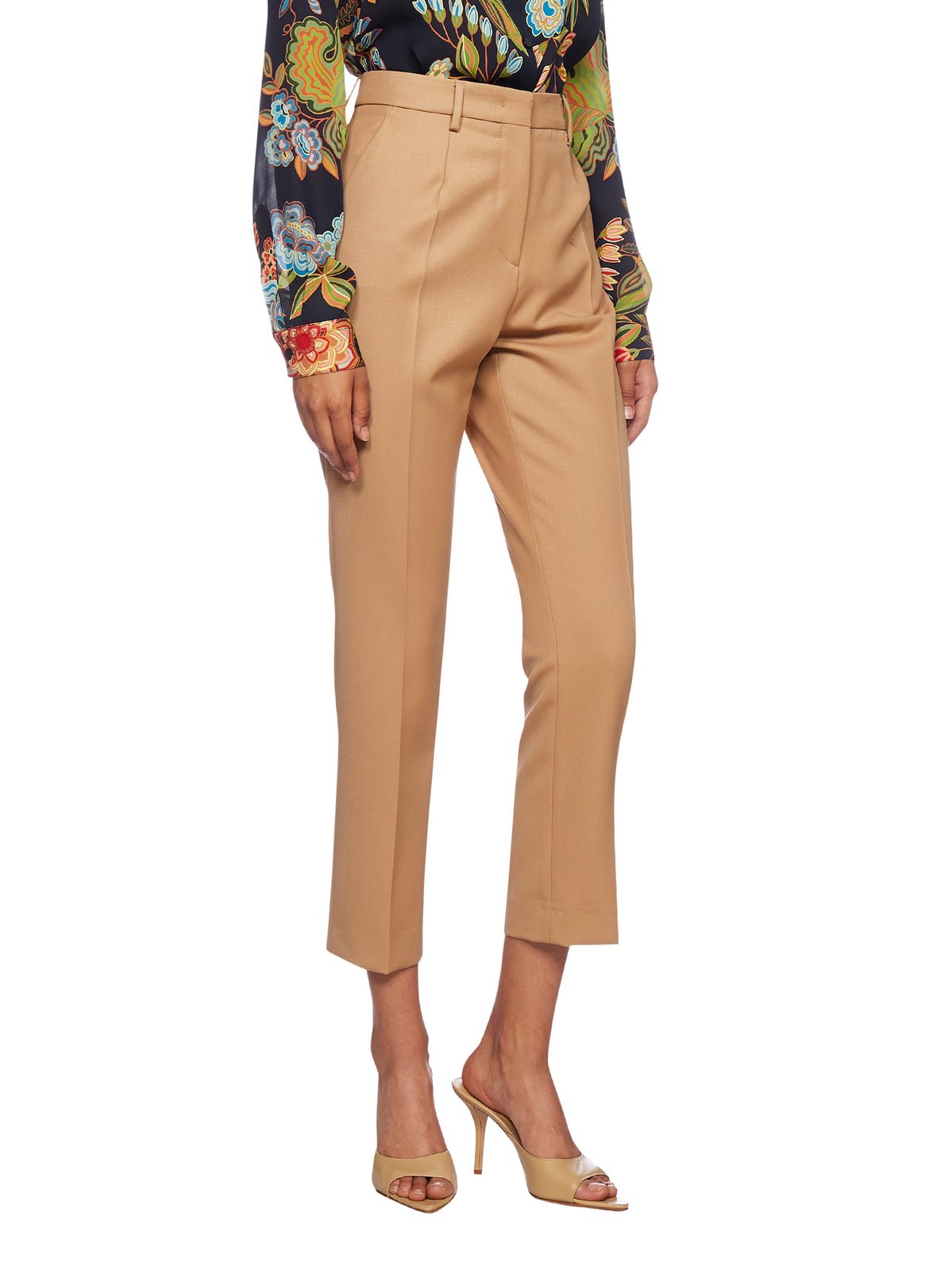 Etro Slim-Cut Cropped-Hose