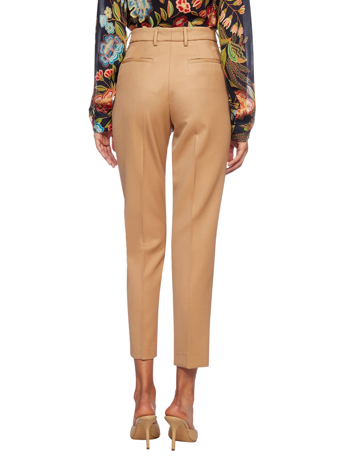 Etro Slim-Cut Cropped-Hose