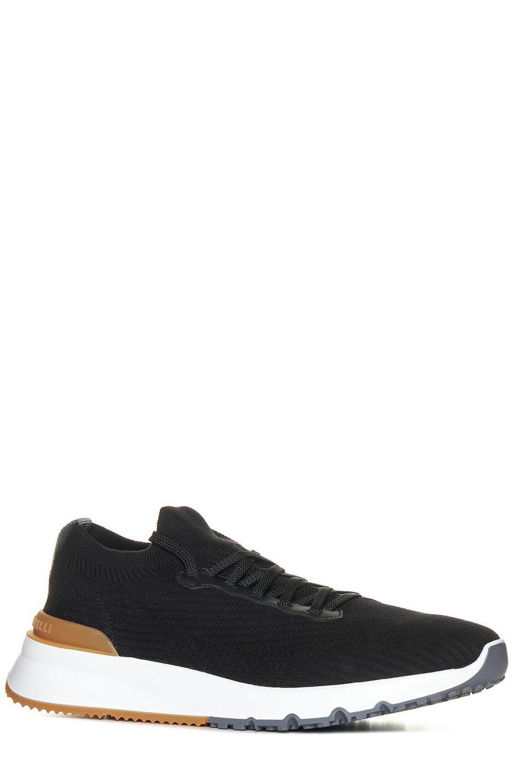 Brunello Cucinelli Knitted Lace-Up Sneakers